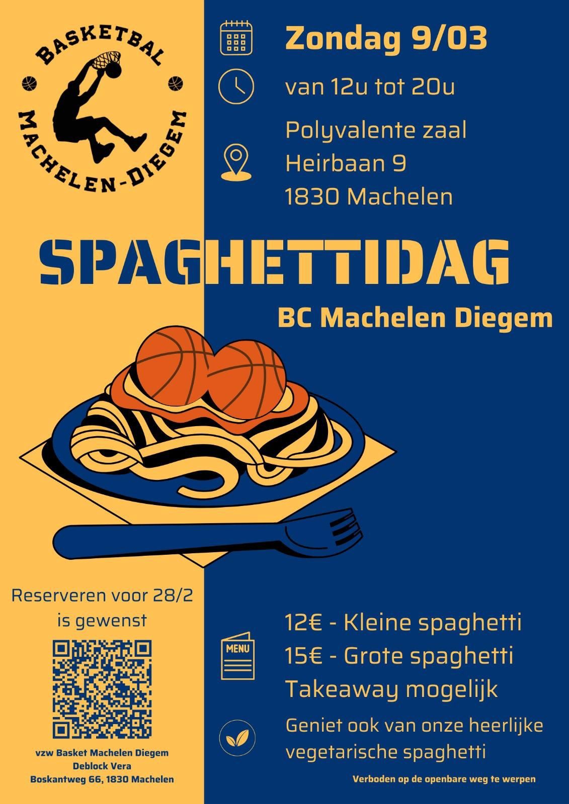 BC Machelen Diegem Spaghettidag