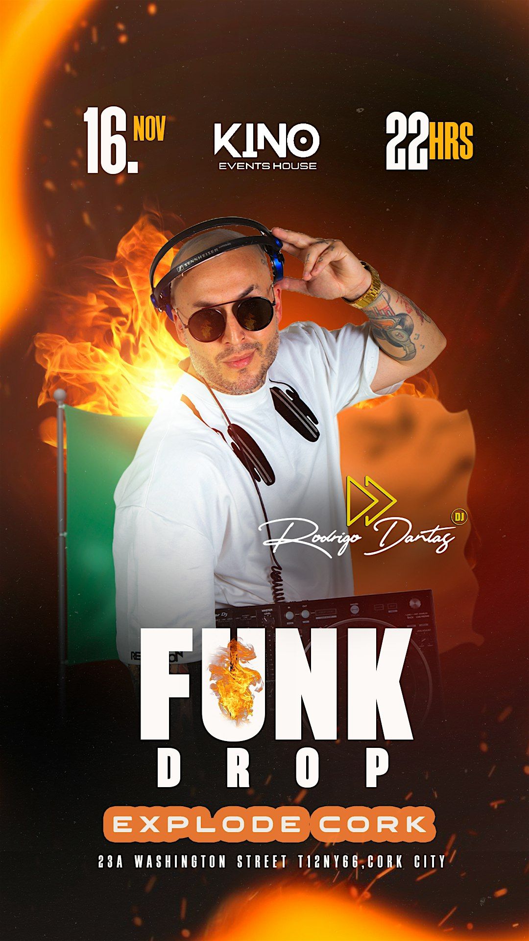 FUNK DROP - Explode Cork! DJ Rodrigo Dantas no Kino