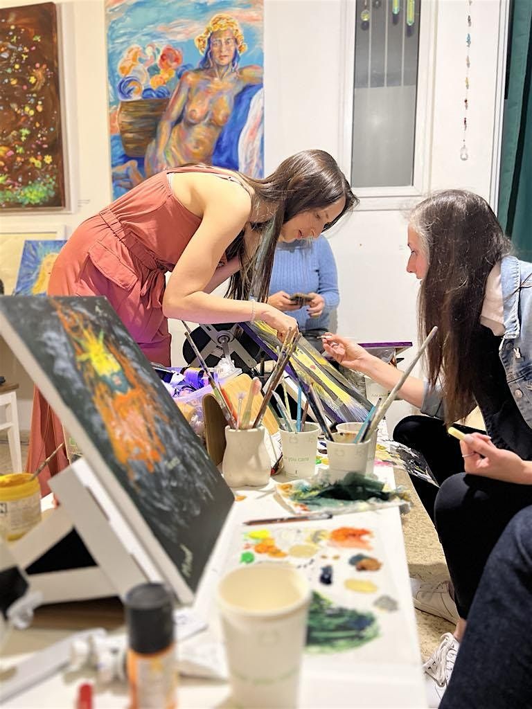 Post-Valentine\u2019s SELF-LOVE Self-Portrait Painting Workshop