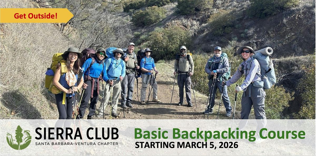 Santa Barbara-Ventura Sierra Club Basic Backpacking Class