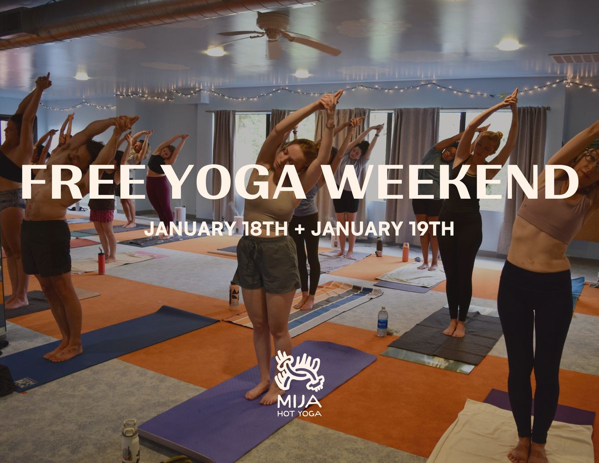 Free Yoga Weekend! 