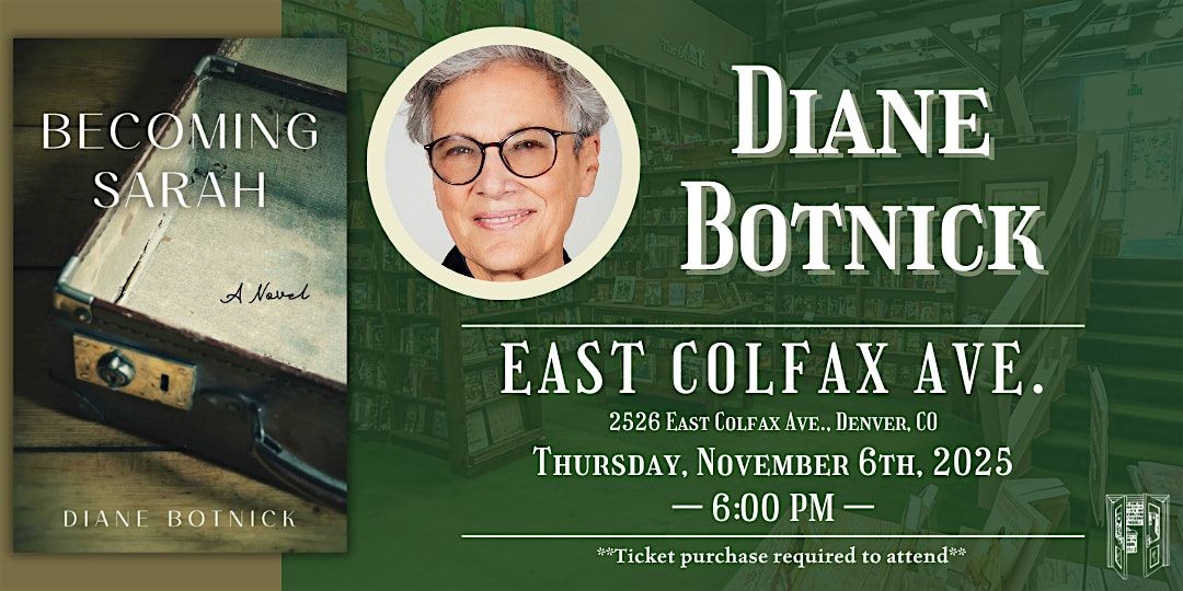 Diane Botnick Live at Tattered Cover Colfax
