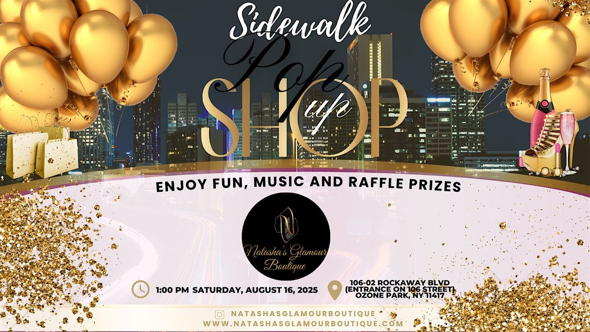 Sidewalk Pop-Up Shop