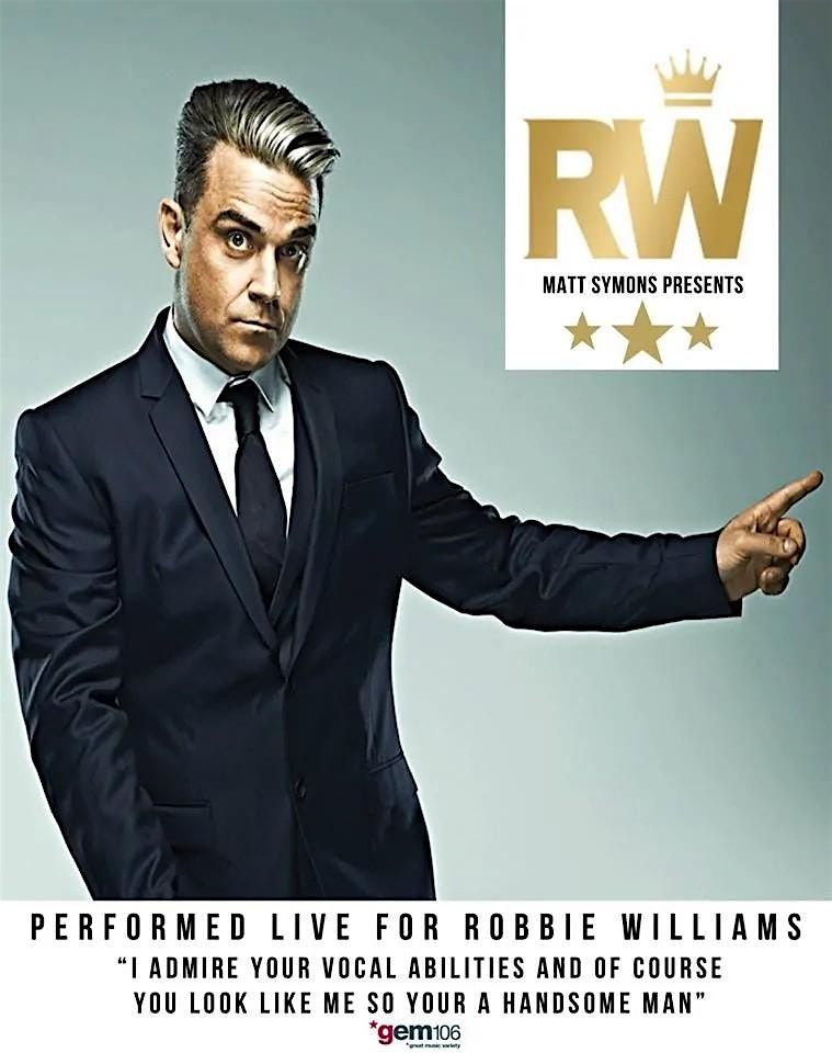 Let Him Entertain You: Robbie Williams Tribute Night!