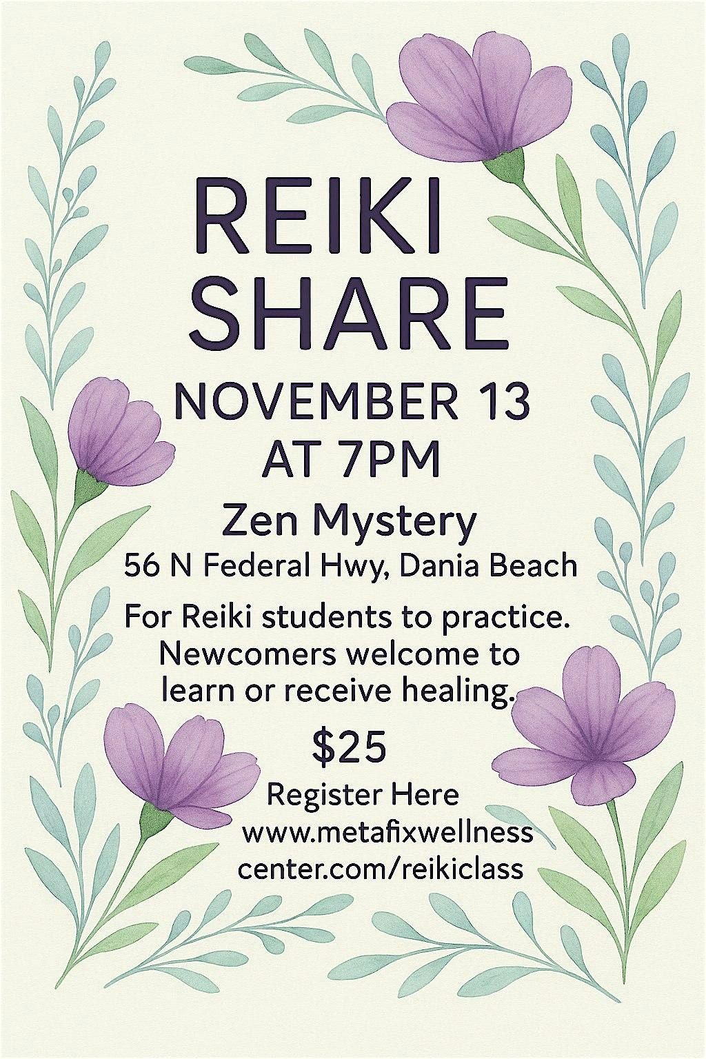 Reiki Share 11\/13