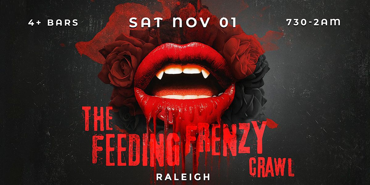 Feeding Frenzy Halloween Bar Crawl Raleigh 2025
