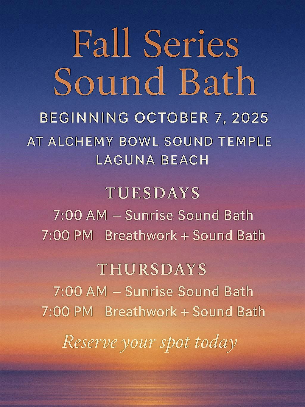 Alchemy Sound Bath