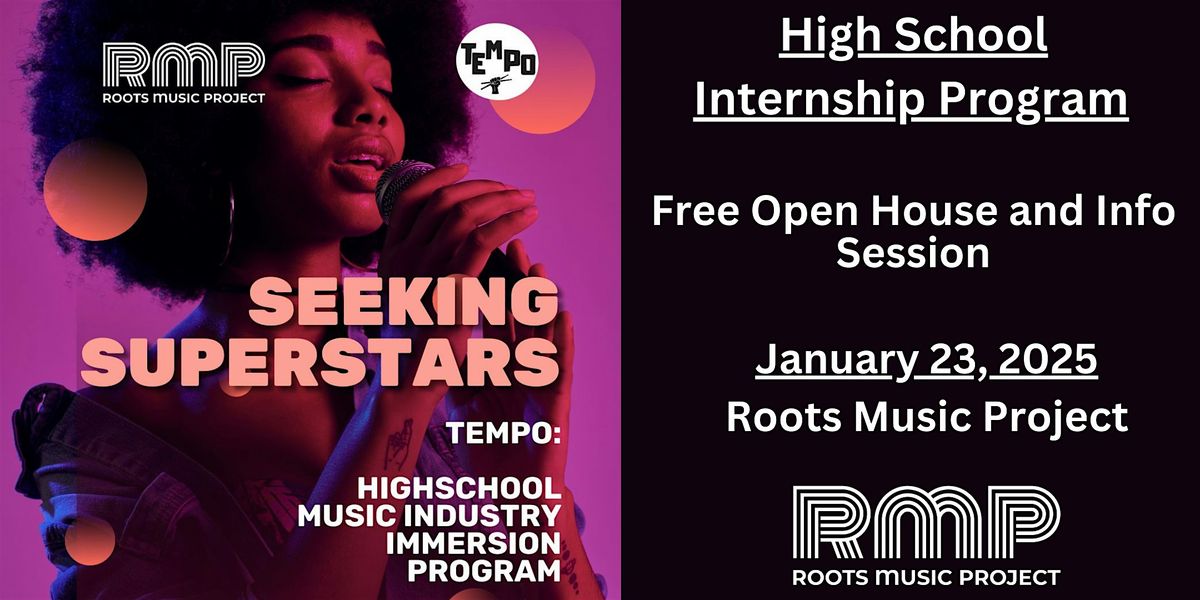 High School Internship and Program Info Session-  Free Open House