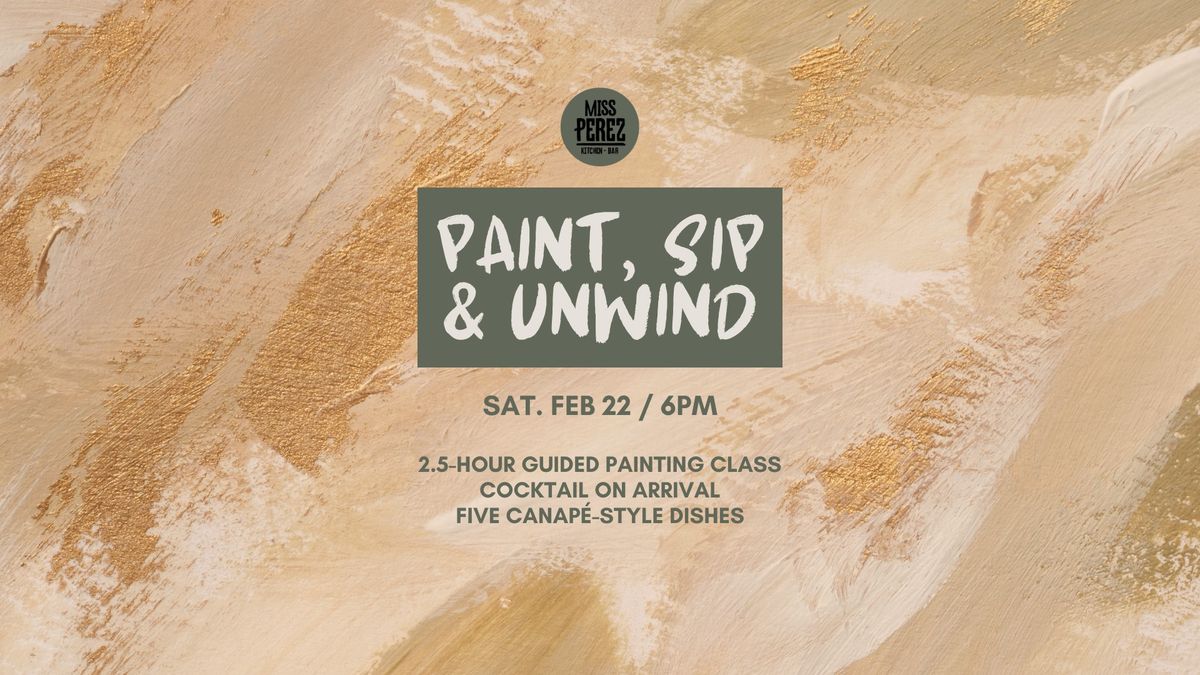 Paint, Sip & Unwind