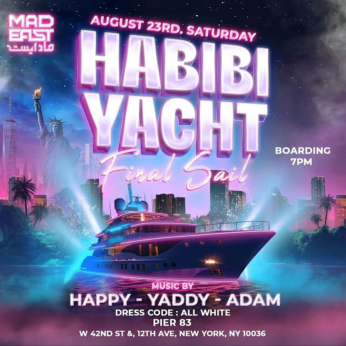 ARAB BOAT PARTY