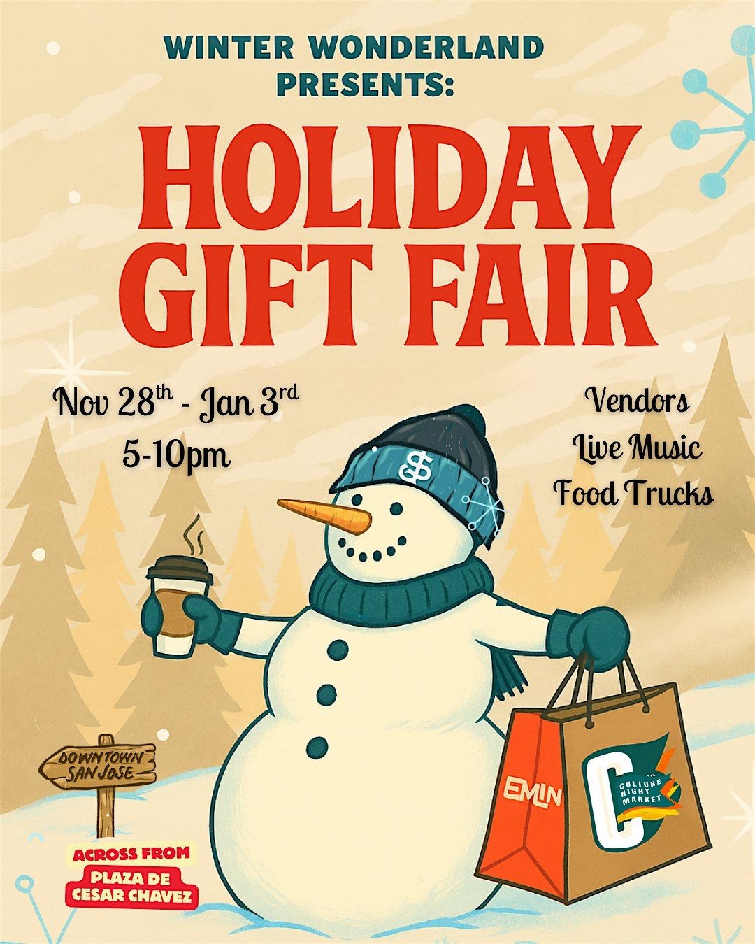 Winter Wonderland: Culture Night Market Holiday Gift Fair