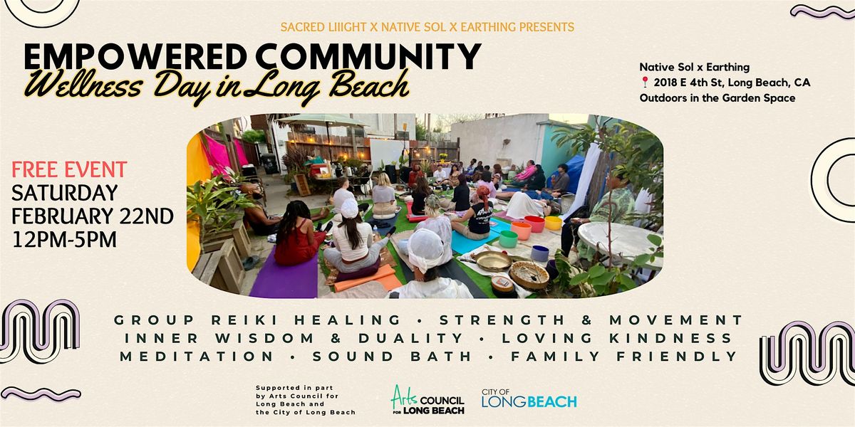 Community Wellness Day: Reiki, Meditation, Sound Bath & More \u2013 Free Event