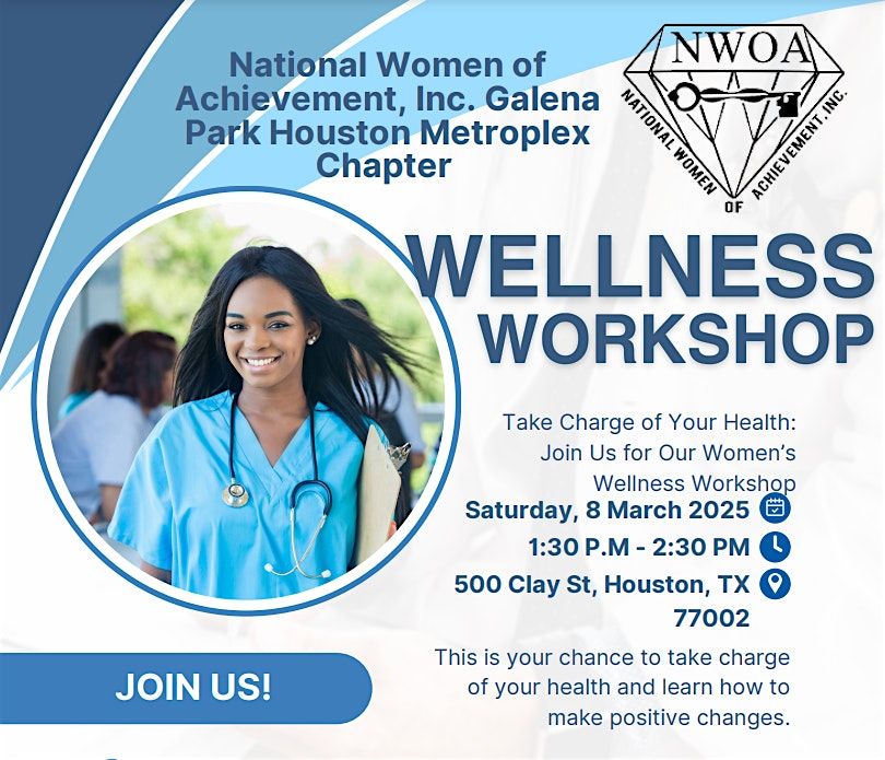 NWOA Galena Park- Women's Month Wellness Workshop