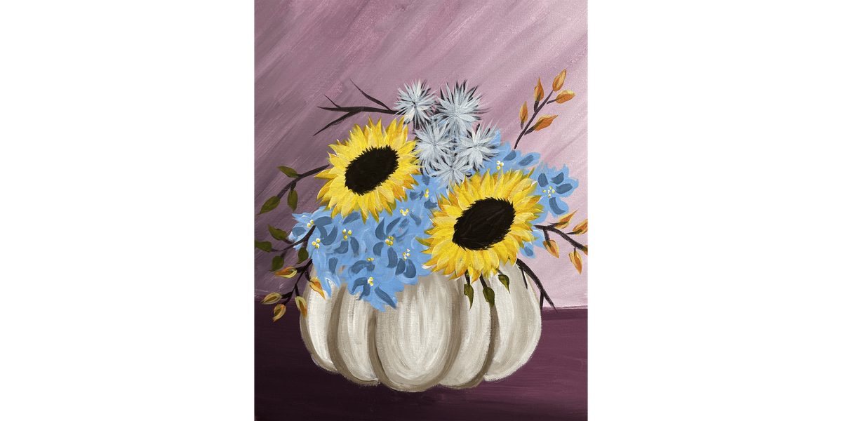 Pumpkin Patch Blooms - Paint and Sip in Phoenix | Classpop!\u2122