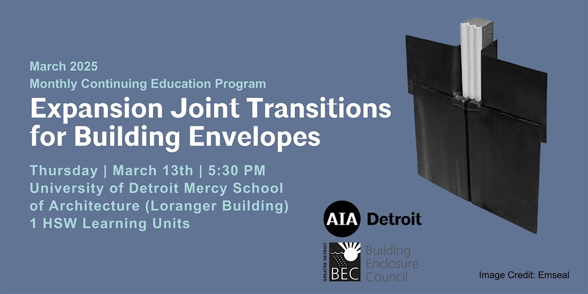 Expansion Joint Transitions for Building Envelopes