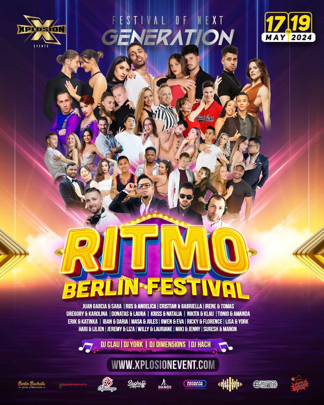 Xplosion RITMO BERLIN Festival 2024 - promocode GOS173