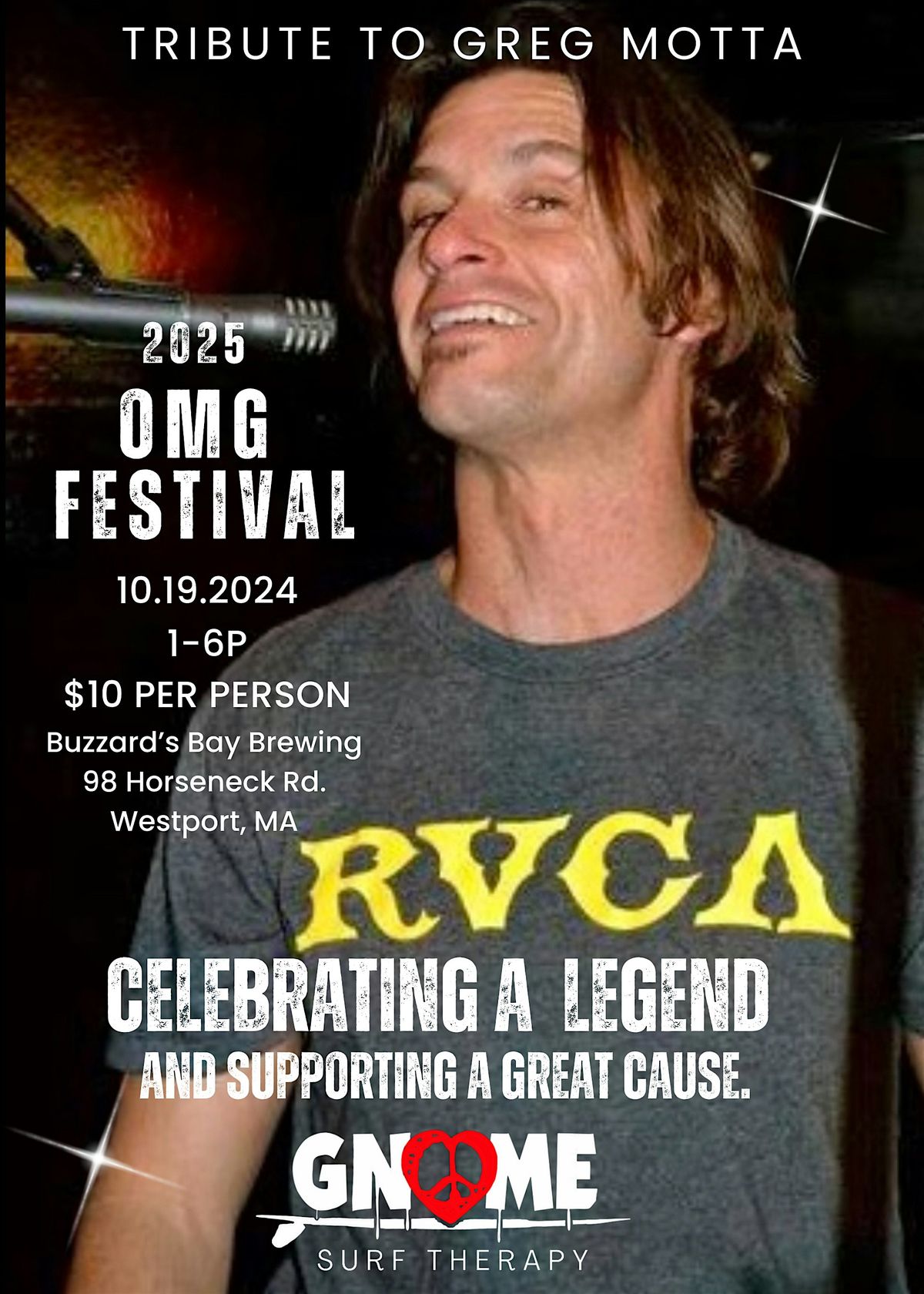 OMG FEST A Tribute to Greg Motta