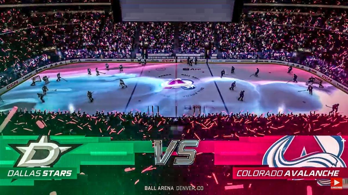 Dallas Stars at Colorado Avalanche at Ball Arena