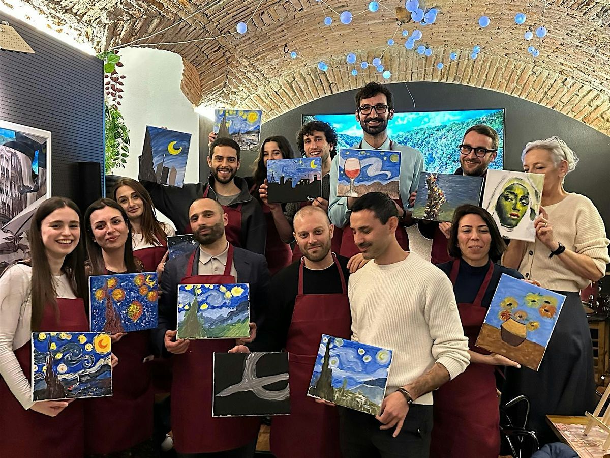 Art and Champagne at Dasein - Paint and Sip in Milano