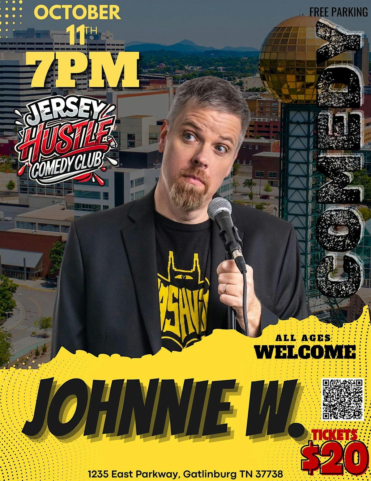 Jonnie W. Comedy LIVE @ Jersey Hustle Comedy Club