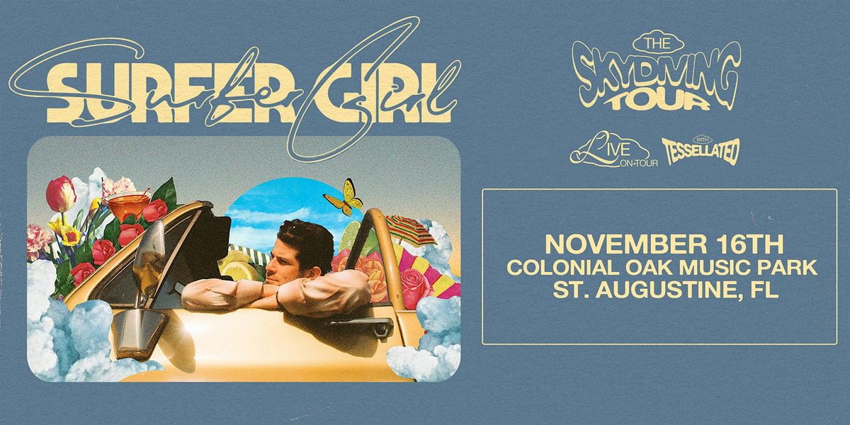 SURFER GIRL "THE SKYDIVING TOUR" w\/  TESSELLATED - ST AUGUSTINE