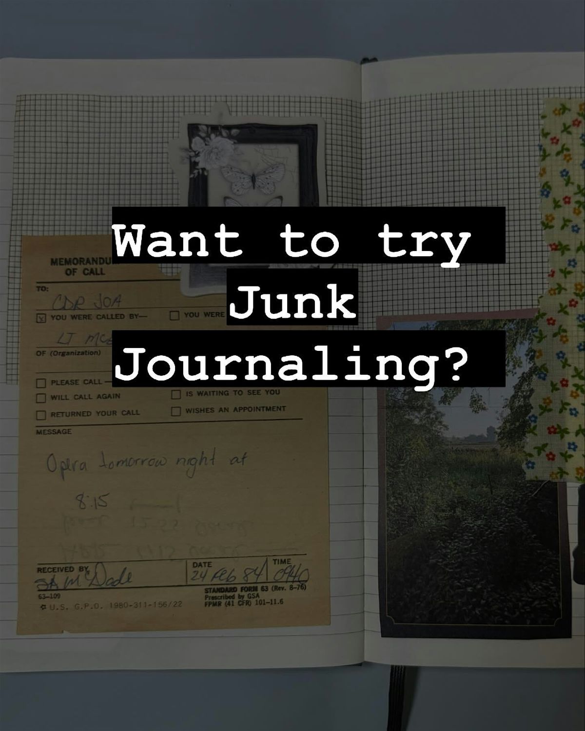 Junk Journaling with Craft Rescue Collective