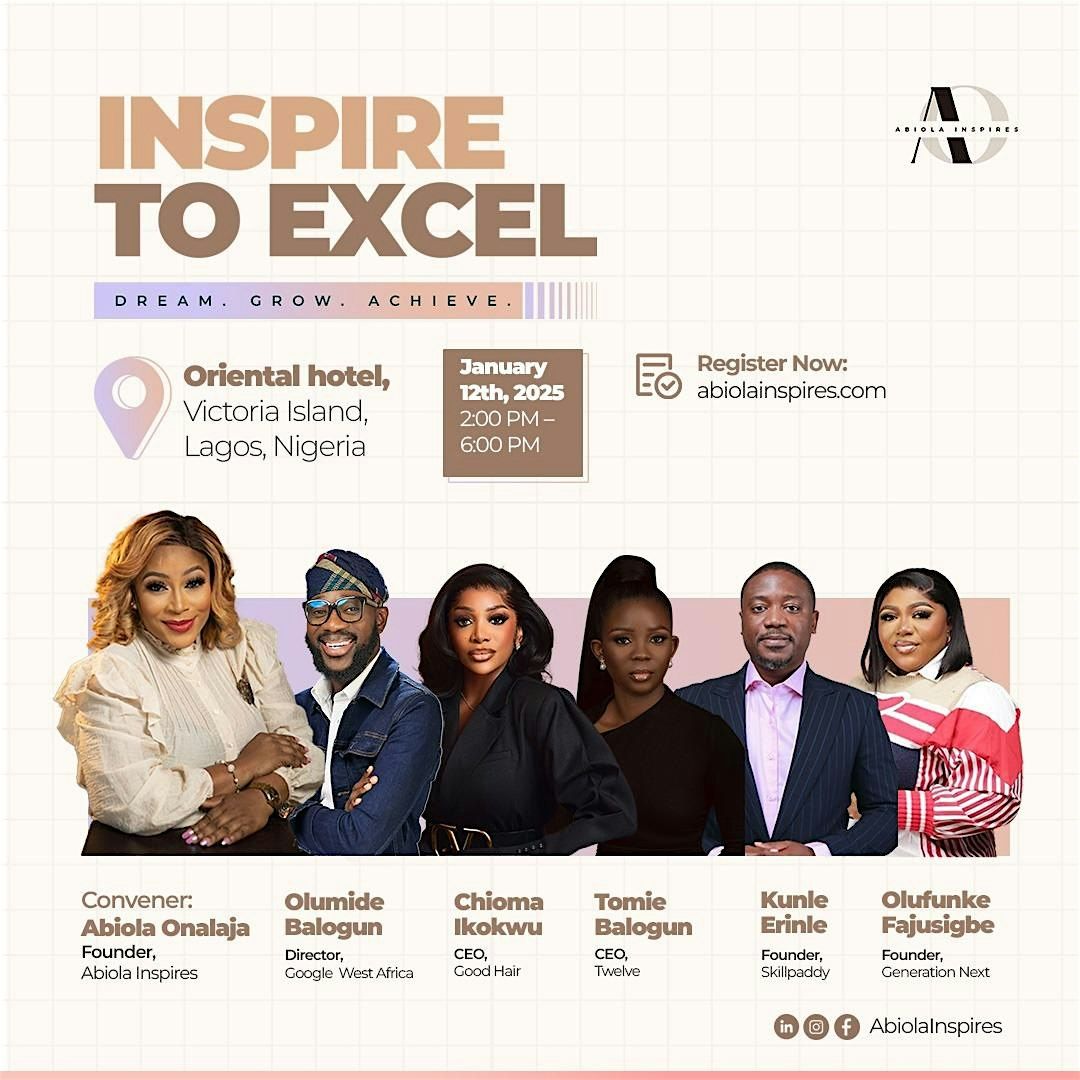 Inspire to Excel Lagos 2025