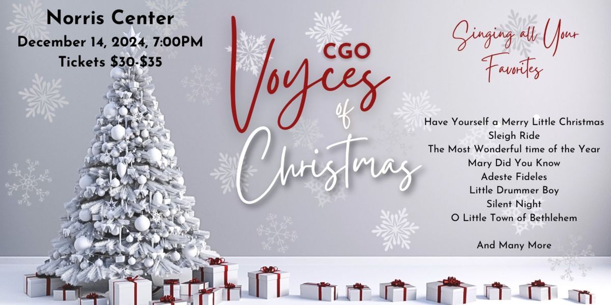 Voyces of Christmas with CGO Music International 