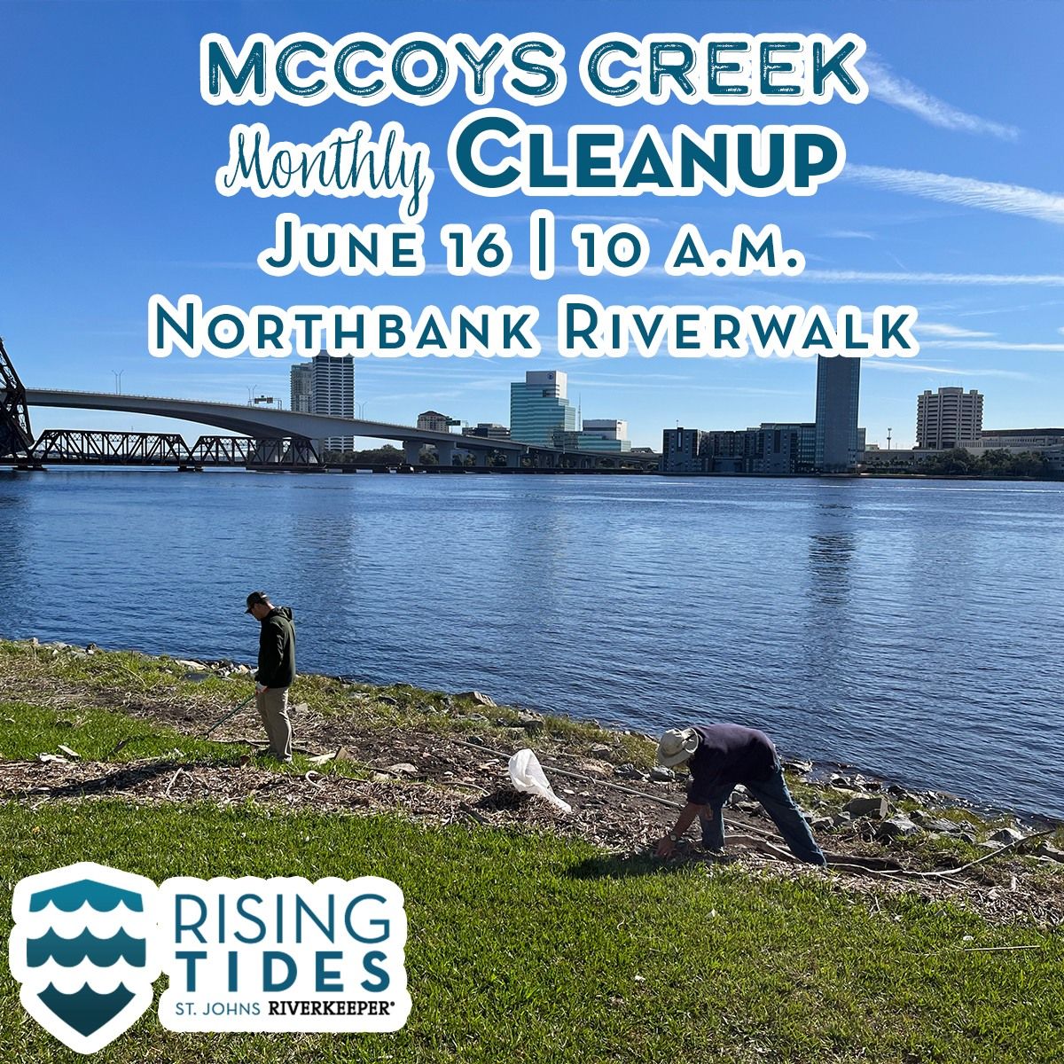 Rising Tides McCoys Creek Cleanup: June