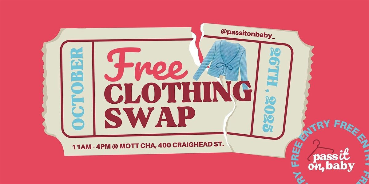 Pass It On, Baby: A Free Clothing Swap