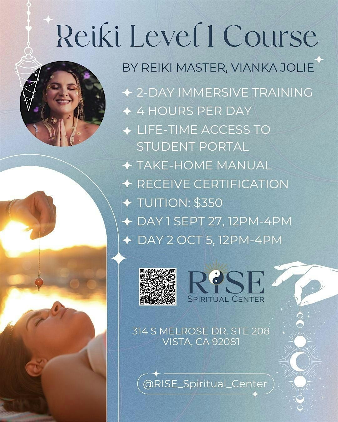 Reiki Level 1 - Certification Class