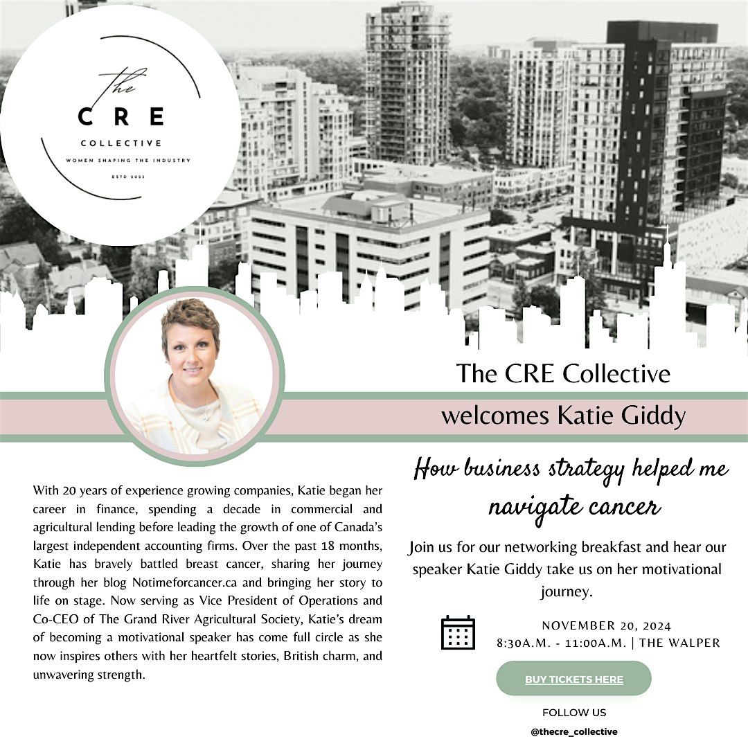 The CRE Collective Welcomes Katie Giddy: How Business Strategy Helped Me Navigate Cancer