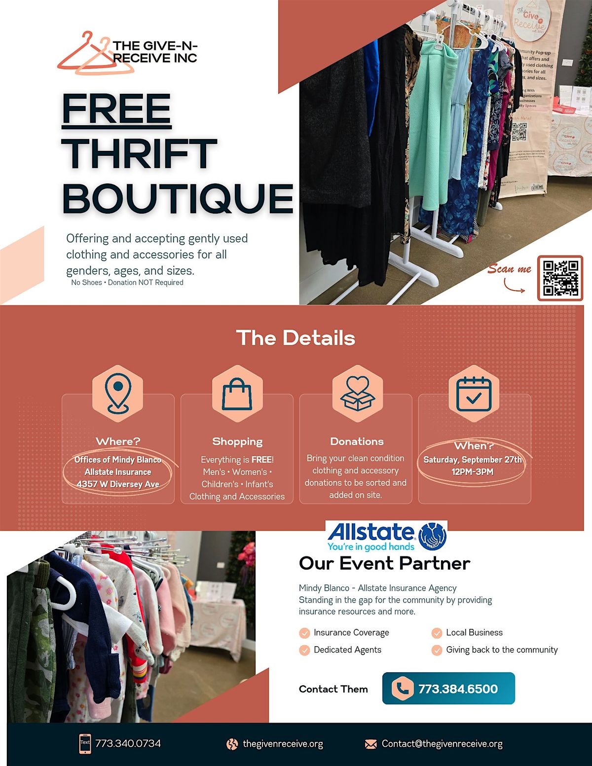 FREE Community Pop-up Thrift Boutique