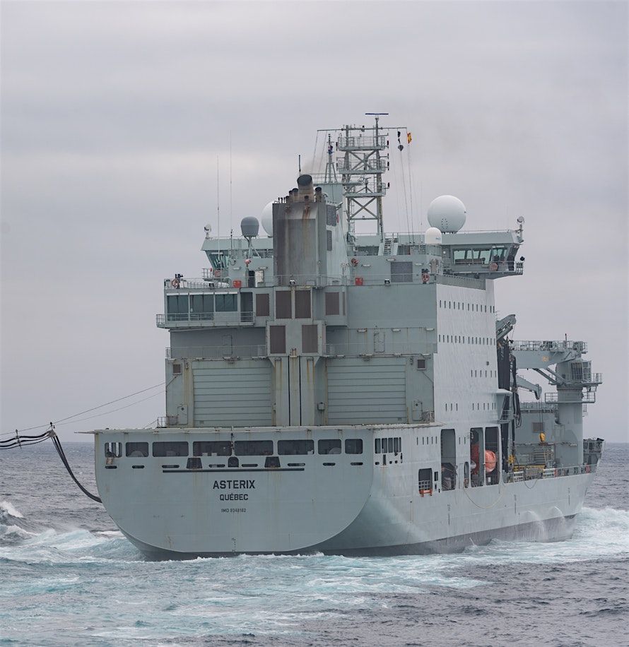 MV Asterix ships tour