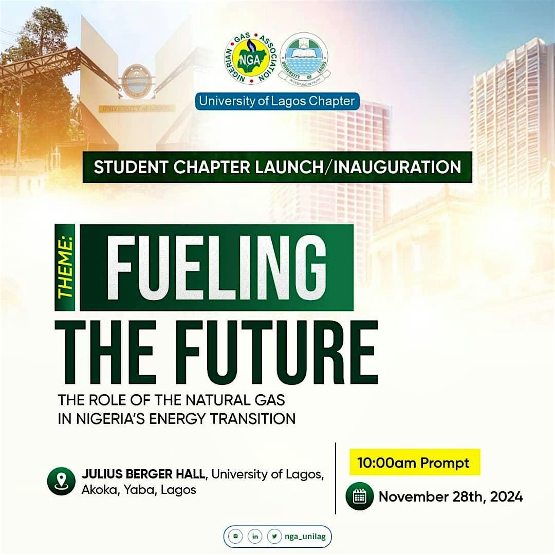 Nigerian Gas Association Unilag Student Chapter Launch