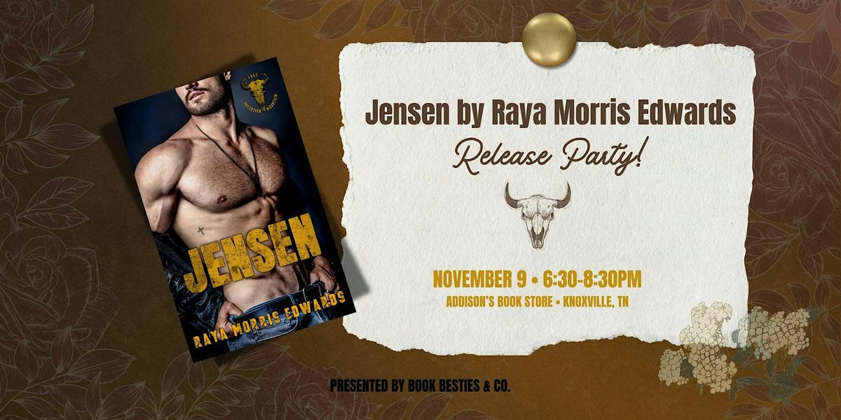 Jensen by Raya Morris Edwards Release Party