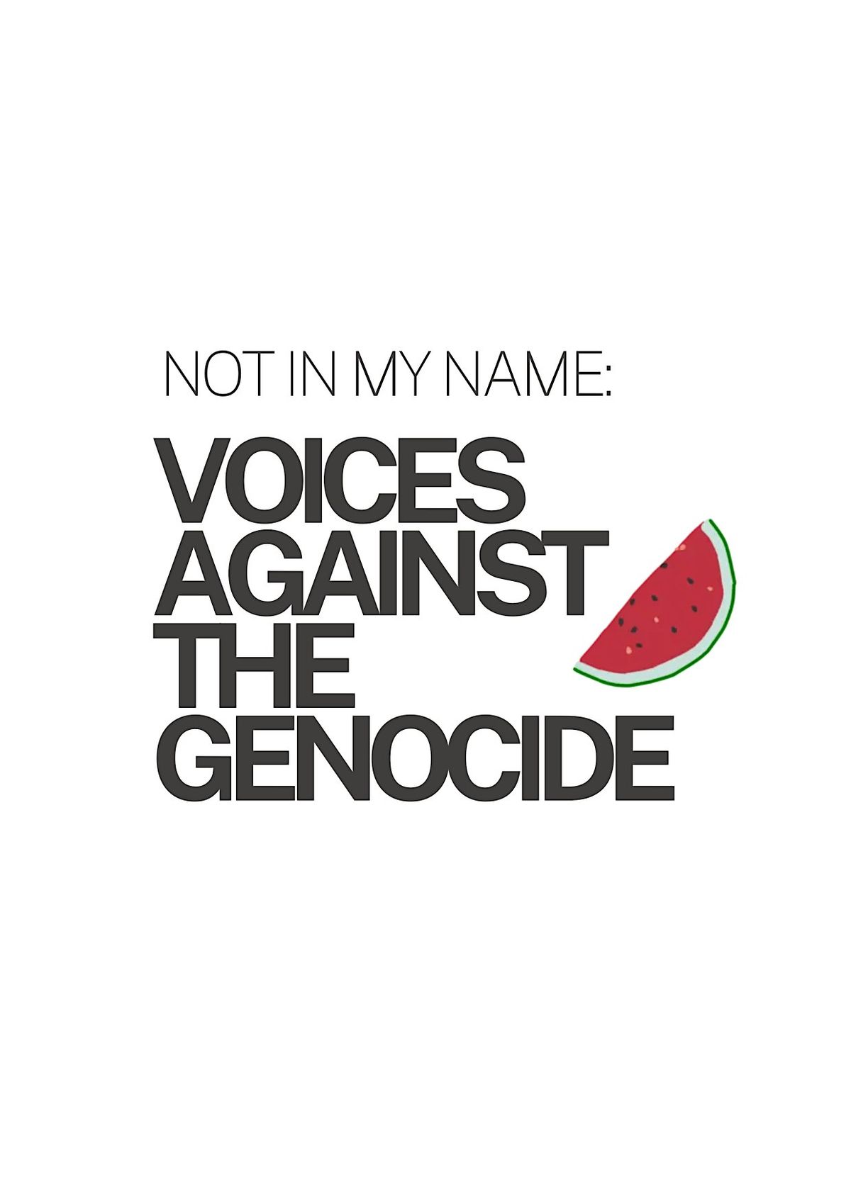 Voices Against the Genocide: fundraising concert