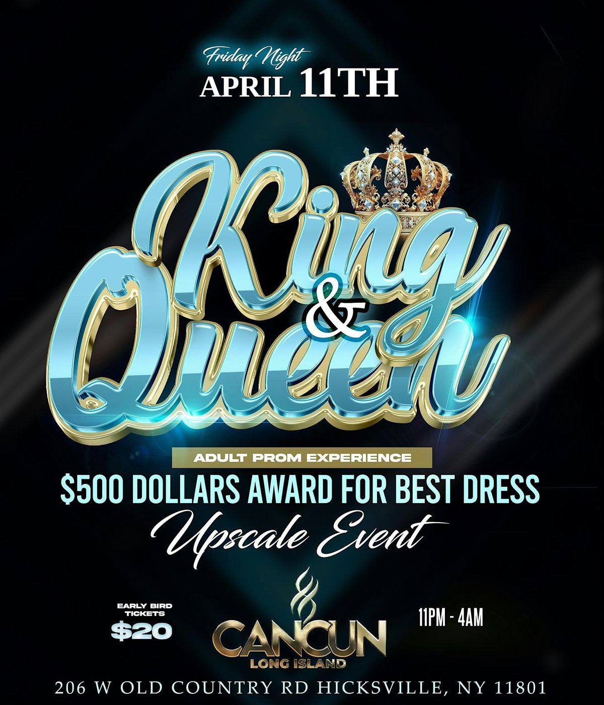 KING & QUEEN \u201cADULT PROM EXPERIENCE\u201d