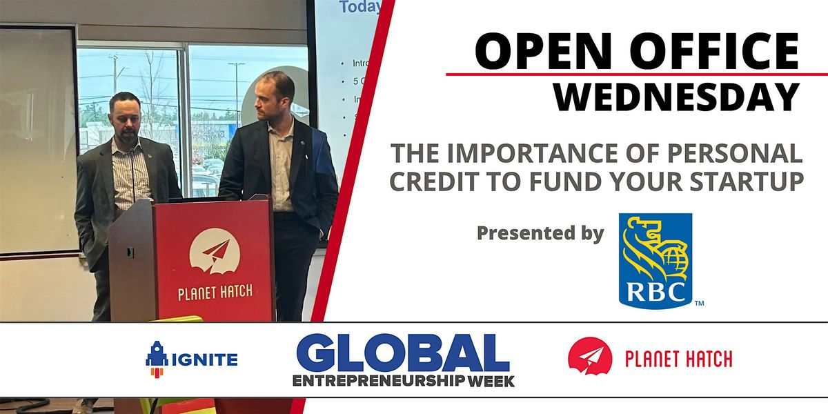 RBC - The Importance of Personal Credit to Fund your Startup