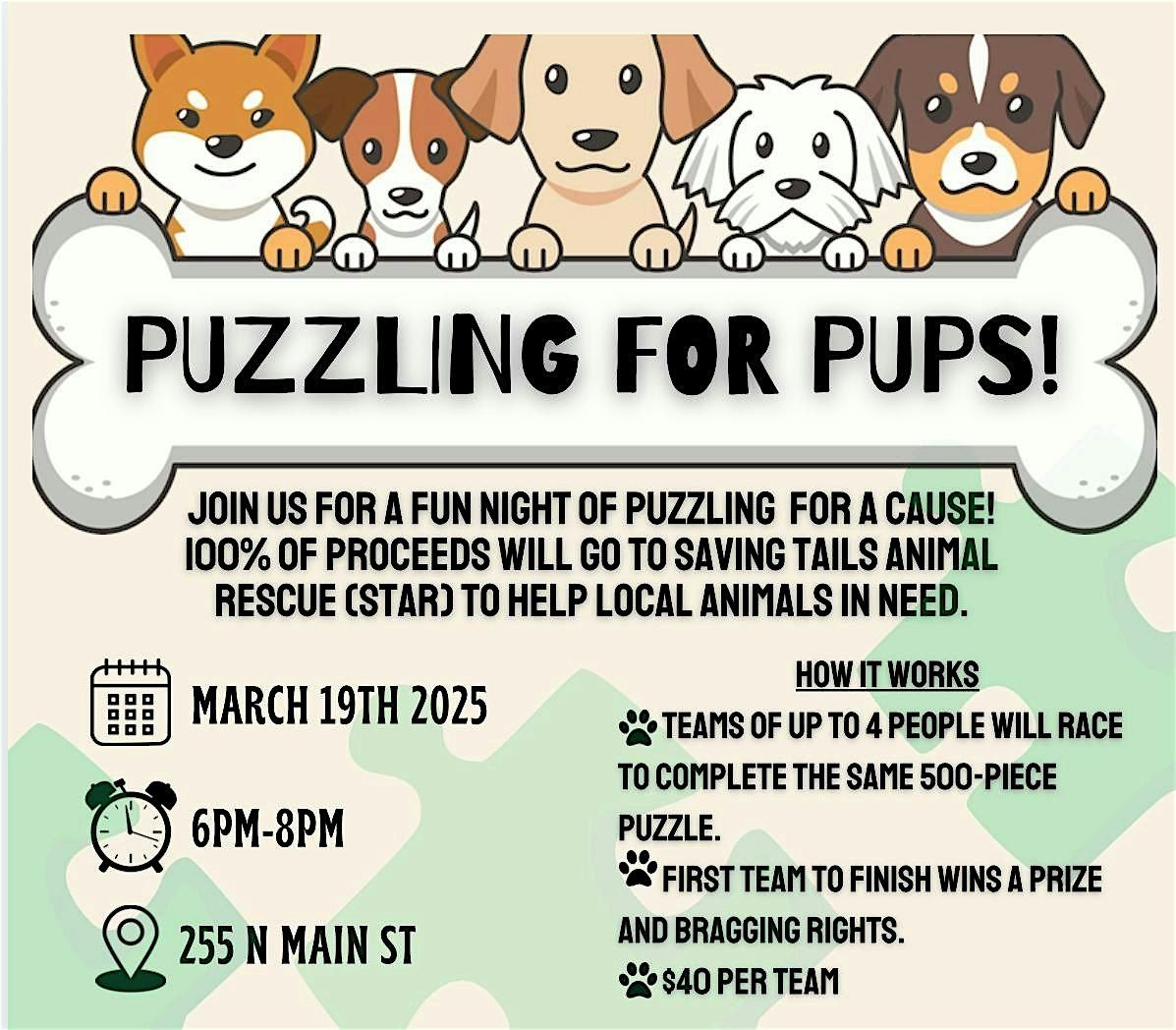 Puzzle Challenge For pups