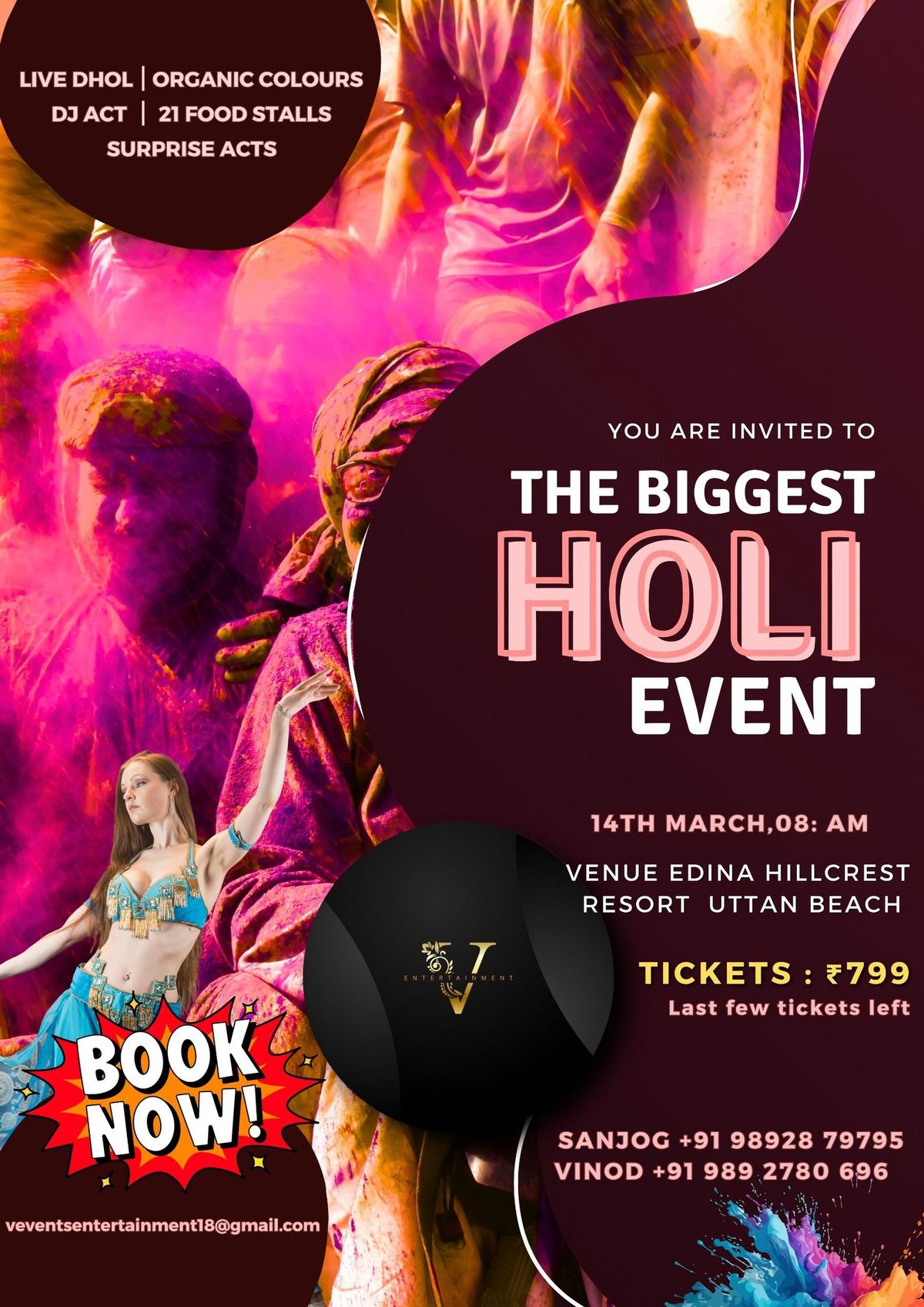 Holi Event in Uttan