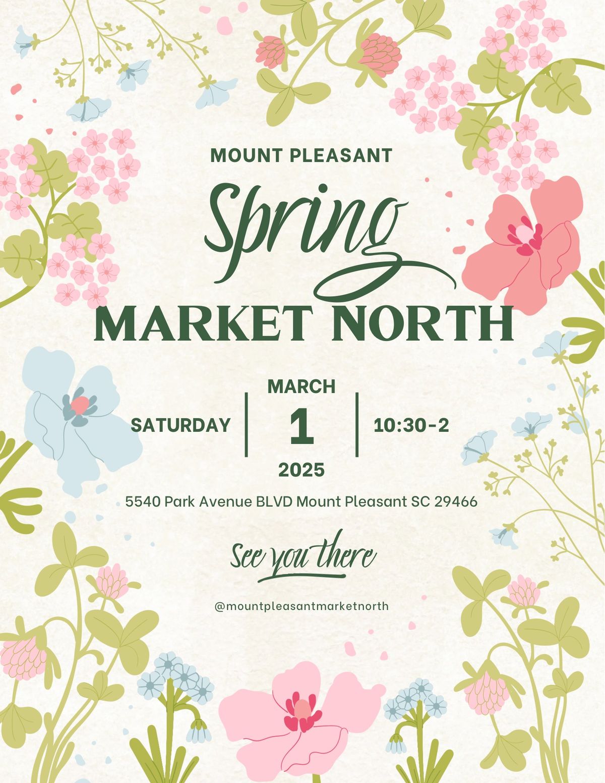 Mount Pleasant Spring Market North 