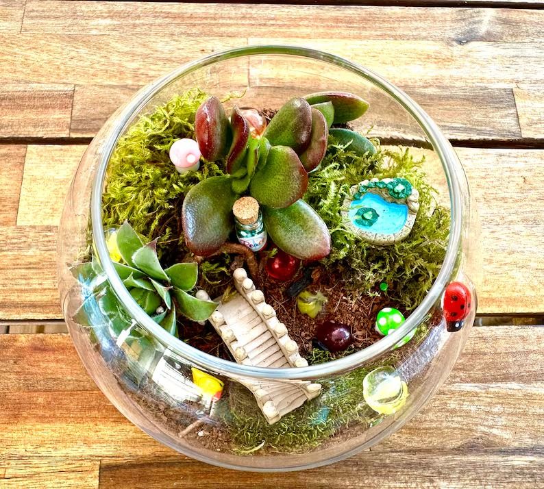 Kid's Fairy Garden Terrarium Workshop