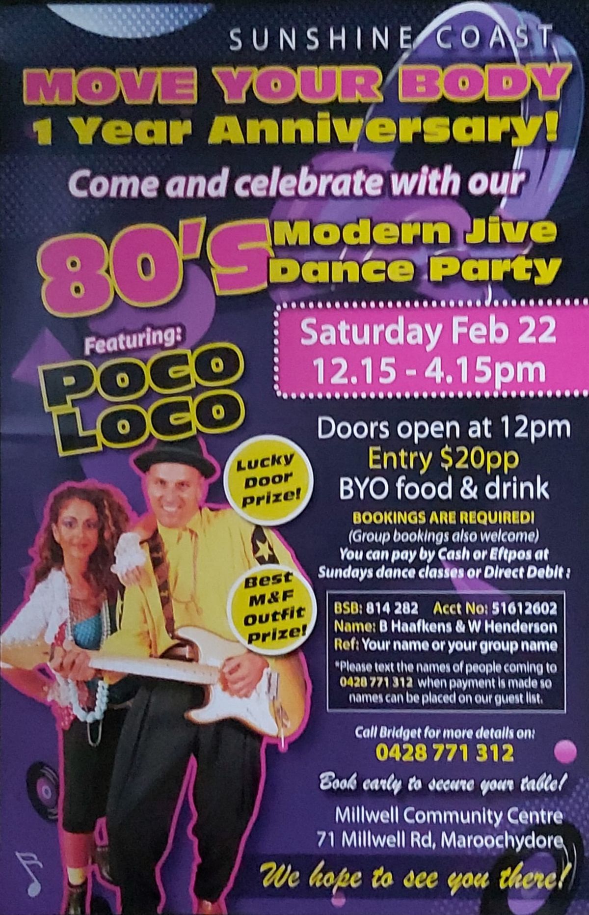 80's Modern Jive Dance Party