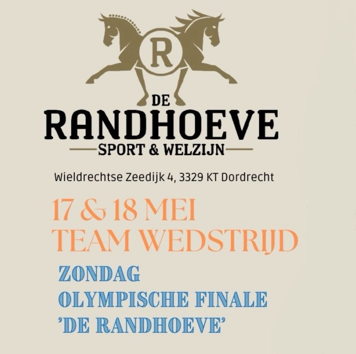 Team wedstrijd De Randhoeve