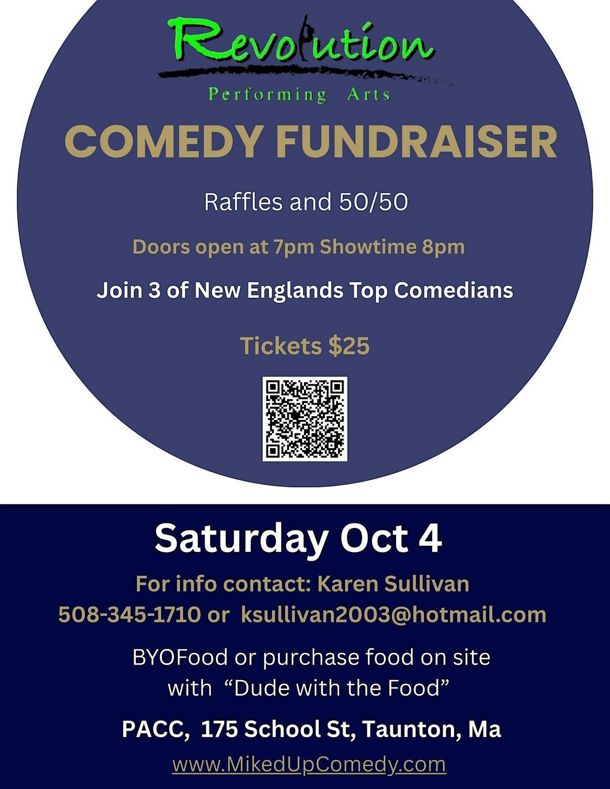 Revolution Performing Arts Comedy Night