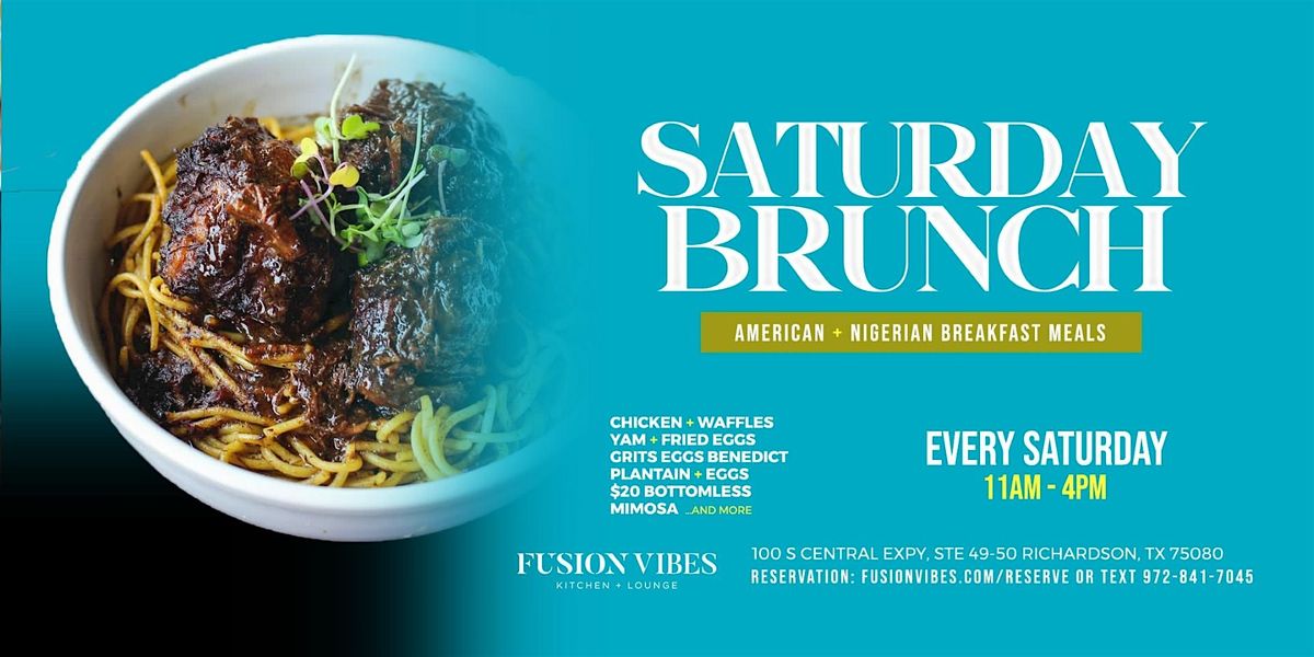 Dallas Saturday Brunch + Free Mimosa Glass