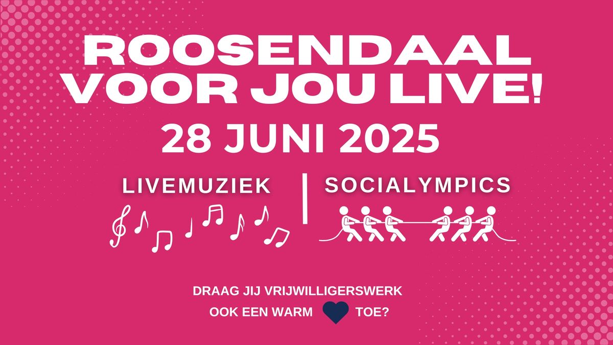 Roosendaal voor jou LIVE!