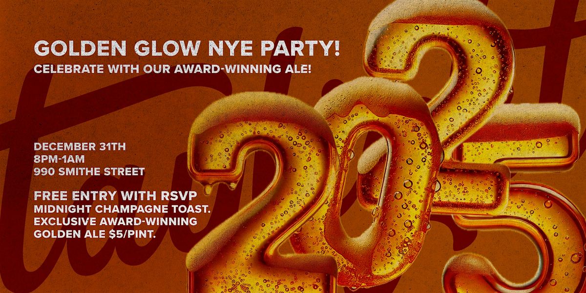 Golden Glow NYE at Taylight: Celebrate with Award-Winning Ale!