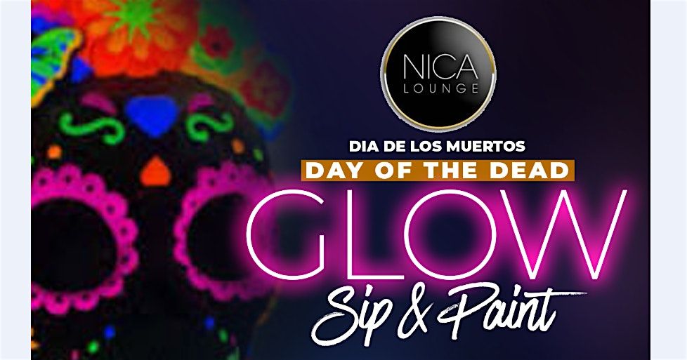 Day of the Dead - Glow Sip & Paint